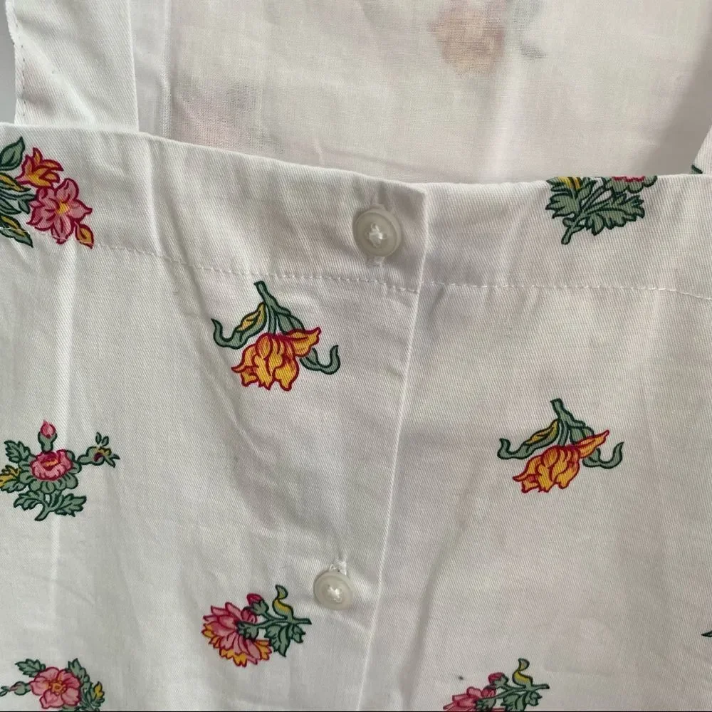 NEW Janie & Jack White Floral Print Jumpsuit 12